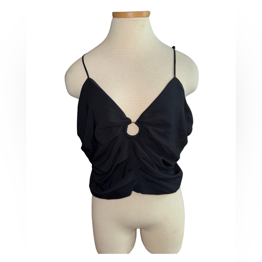 Abercrombie and Fitch Black Women's Top Size XL